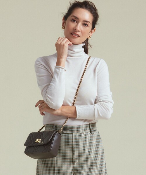 「23区」 ショルダーバッグ F ブルー レディース_画像3