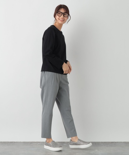 涼しい最高パンツ／テーパードパンツ／ウォッシャブル