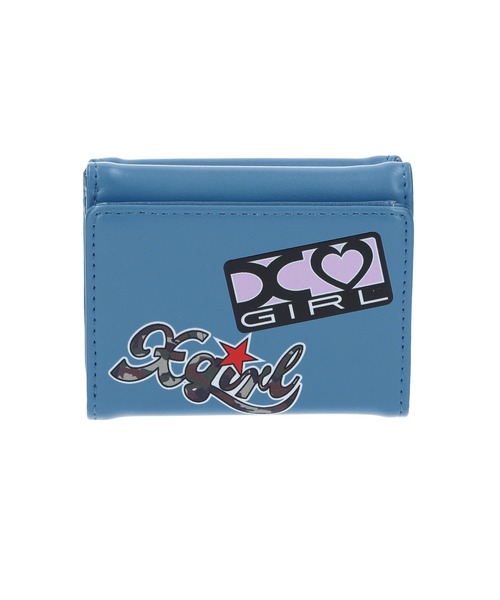 X-girl 財布 STICKER MINI WALLET レディース : ZOZOTOWN Yahoo