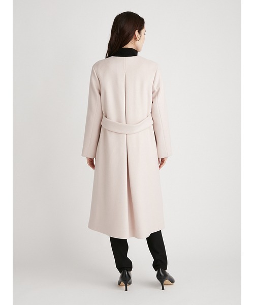 CELFORD（セルフォード） ノーカラーコート 38 オフホワイト