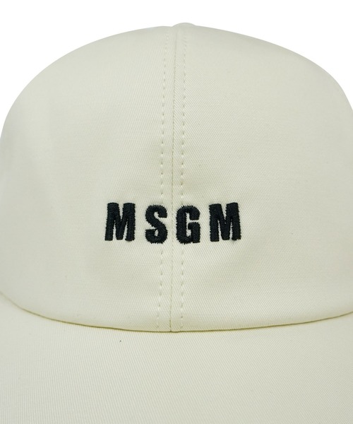 MSGM（エムエスジーエム） キャップ 帽子 「NEW」アイコニックミニロゴ