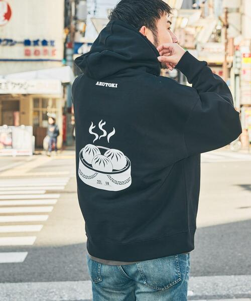 URBAN RESEARCH パーカー 551蓬莱×UR SWEAT HOODIE メンズ