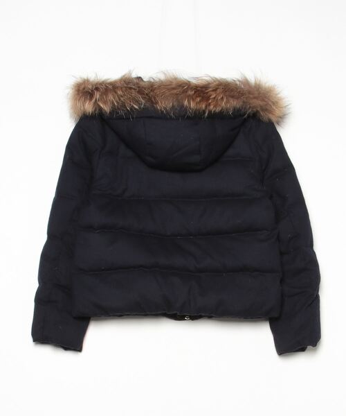 Khaju（カージュ） ダウンジャケット 38 ネイビー レディース