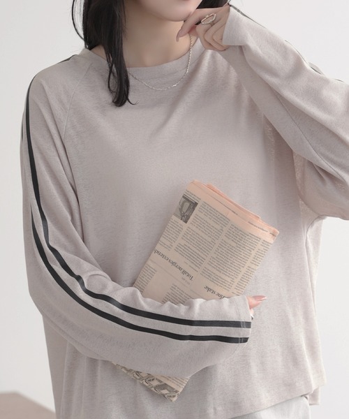 SUNFLOWER EIGHT（サンフラワーエイト） tシャツ 袖ラインシアー
