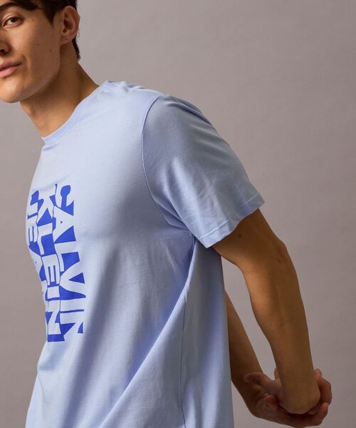 グラフィック コットンTシャツ ★関税込 Calvin Klein tシャツ 「ユニセックス」グラフィックTシャツ