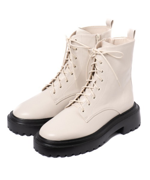 「R&E」 ショートブーツ S ブラック レディース_画像8