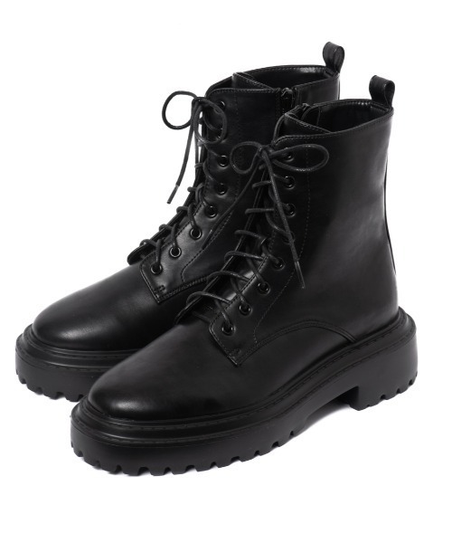 「R&E」 ショートブーツ S ブラック レディース_画像9