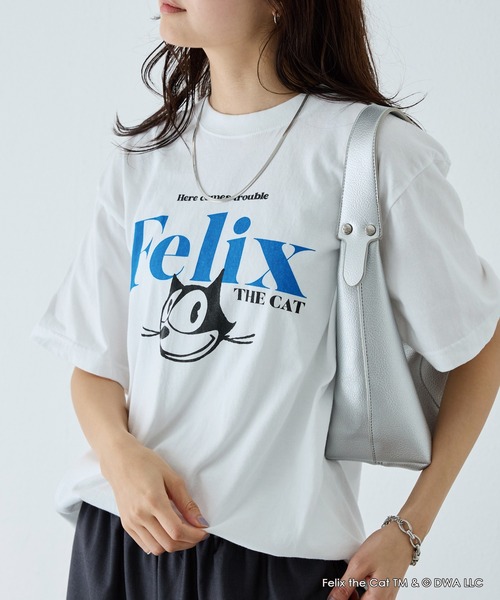 新品ユニオン　フェリックス　felix　 ROCK ボウリングシャツ レディース FELIX | フィリックス DESIGN T-SHIRT | GOOD ROCK SPEED