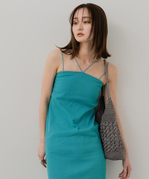 SENSE OF PLACE by URBAN RESEARCH ワンピース ホルターネックカップ