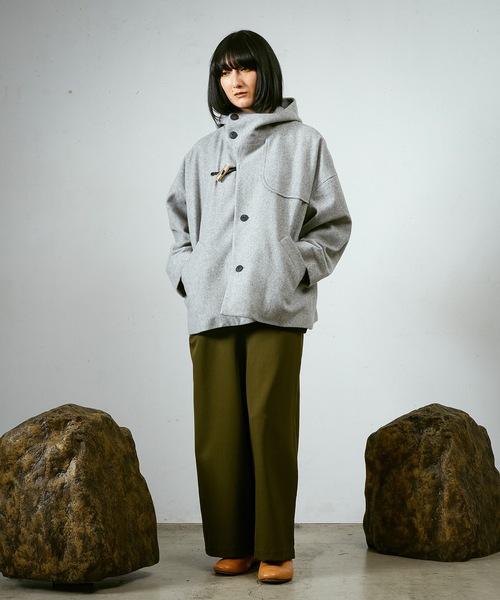 Dulcamara（ドゥルカマラ） ダッフルコート コート メルトンダッフル