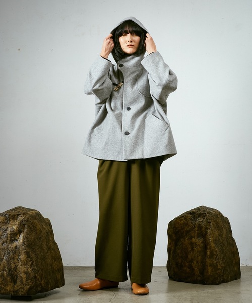 Dulcamara（ドゥルカマラ） ダッフルコート コート メルトンダッフル