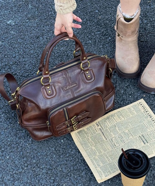 LA VORAGINE（ラ ヴォラジネ） ショルダーバッグ バッグ アウト