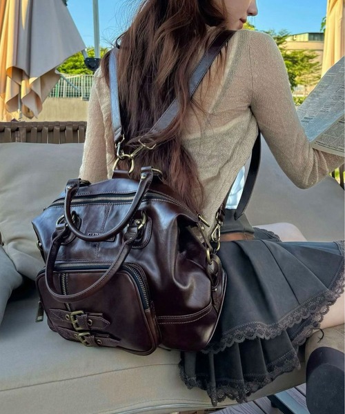 LA VORAGINE（ラ ヴォラジネ） ショルダーバッグ バッグ アウト