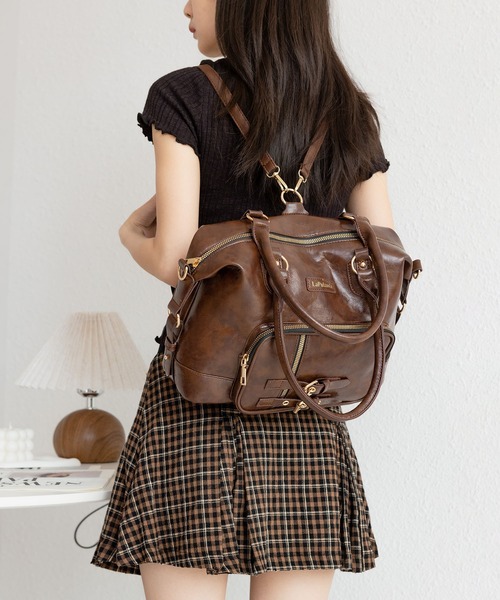 LA VORAGINE（ラ ヴォラジネ） ショルダーバッグ バッグ アウト