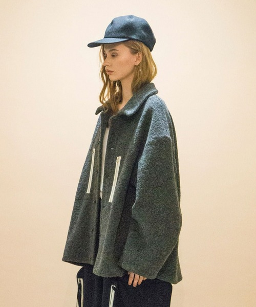 「my beautiful landlet」 ジャケット 0 チャコールグレー メンズ_画像3