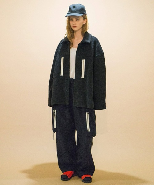 「my beautiful landlet」 ジャケット 0 チャコールグレー メンズ_画像6