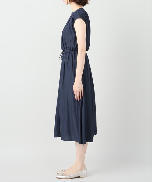 「La TOTALITE」 ノースリーブワンピース 36 ネイビー レディース_画像8