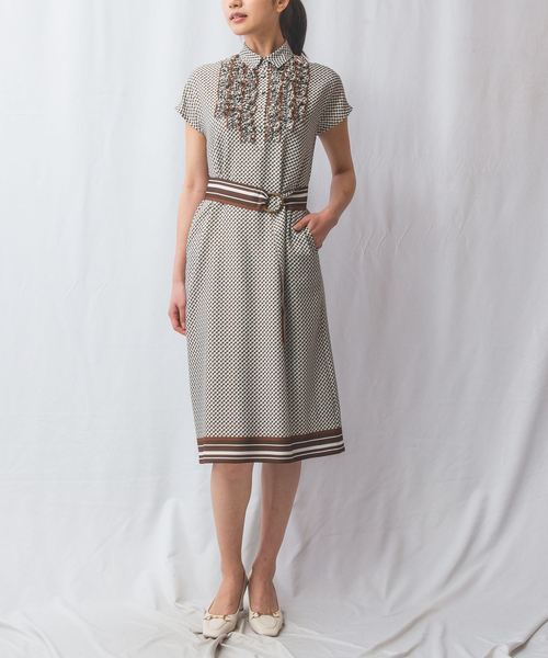 NARACAMICIE（ナラカミーチェ） ワンピース 「NARACAMICIE」幾何