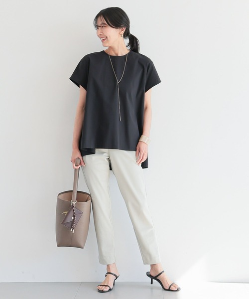 BARNYARDSTORM / 2WAYリネンシャツ 新品】BARNYARDSTORM 2WAYリネンシャツ パールボタン ブルー
