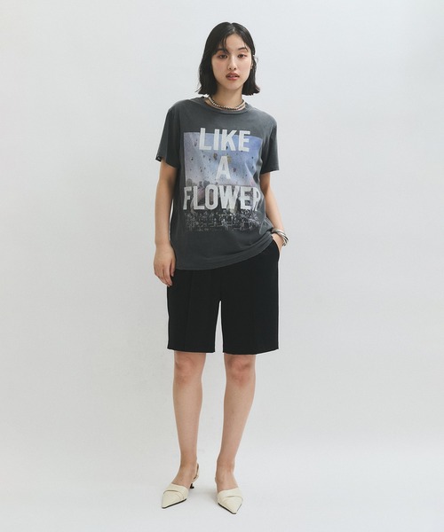 ADAM ET ROPE' tシャツ 「REMI RELIEF」別注 LIKE A FLOWER