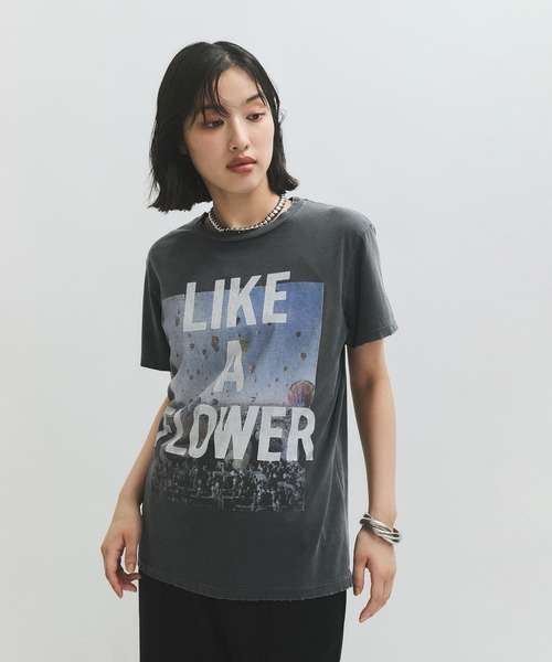 ADAM ET ROPE' tシャツ 「REMI RELIEF」別注 LIKE A FLOWER