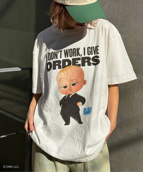 「CIAOPANIC」 「universal」半袖Tシャツ X-LARGE ライトベージュ レディース