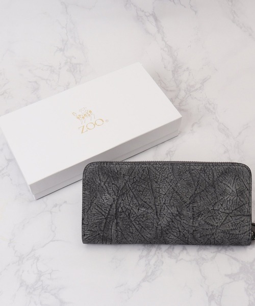 ズー 長財布 財布 ZOO ZLW-103 カバ革財布 メンズ レディース