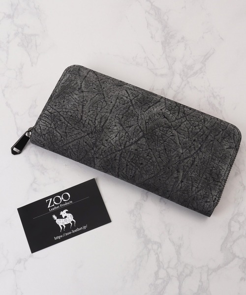 ズー 長財布 財布 ZOO ZLW-103 カバ革財布 メンズ レディース