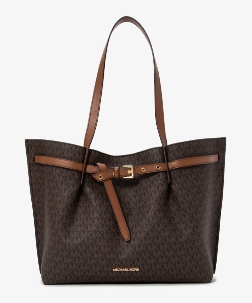 未使用MICHAEL KORS トートバッグ ブラウン/ホワイト 美品 正規品 マイケルコース MICHAEL KORS ハンドバッグ