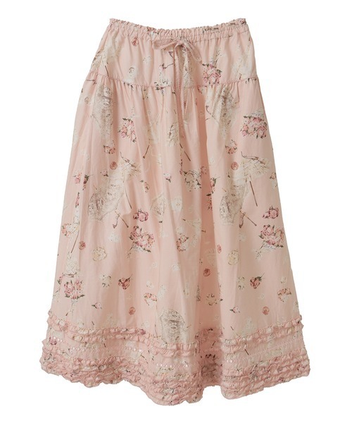 ピンクハウス　パラソルプリントスカート PINK HOUSE スカート パラソルプリントスカート : ZOZOTOWN Yahoo!店