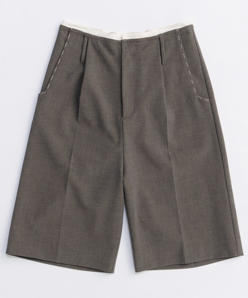 MAISON SPECIAL（メゾンスペシャル） スラックス パンツ Hand Stitch