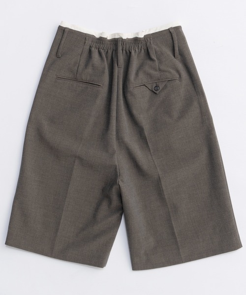 MAISON SPECIAL（メゾンスペシャル） スラックス パンツ Hand Stitch