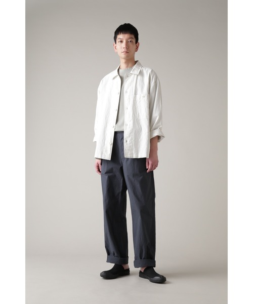 「MHL.」 半袖Tシャツ MEDIUM ブラウン メンズ