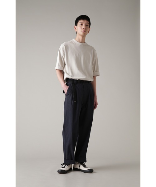 「MHL.」 半袖Tシャツ MEDIUM ブラウン メンズ