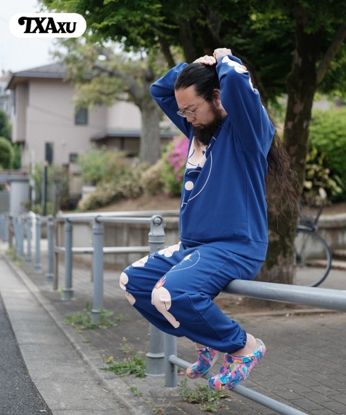 TXA トレーナー スウェット 前田豆コ Sweatshirt メンズ レディース