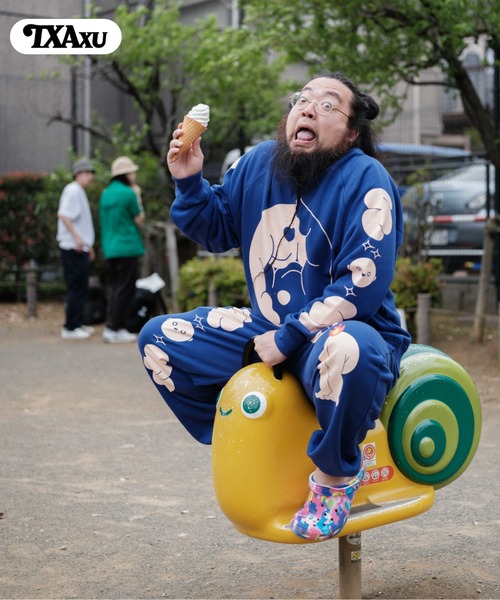 TXA トレーナー スウェット 前田豆コ Sweatshirt メンズ レディース