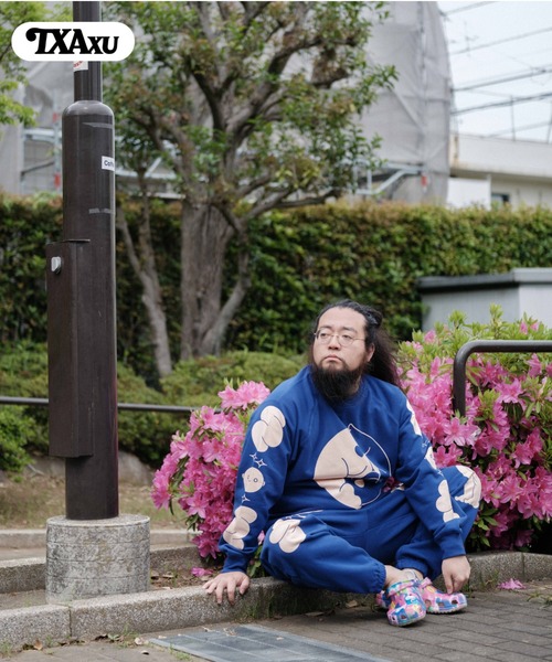 TXA トレーナー スウェット 前田豆コ Sweatshirt メンズ レディース