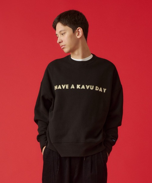 KAVU（カブー） トレーナー スウェット Phrase Sweat Have/フレーズ