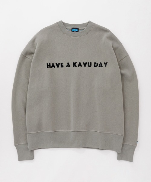 KAVU（カブー） トレーナー スウェット Phrase Sweat Have/フレーズ