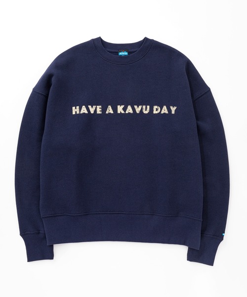 KAVU（カブー） トレーナー スウェット Phrase Sweat Have/フレーズ