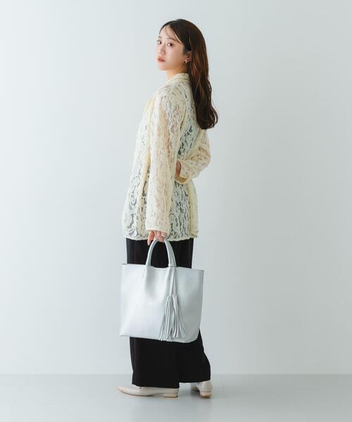 RODE SKO（ロデスコ） トートバッグ タッセル軽量2WAYシンプルトート