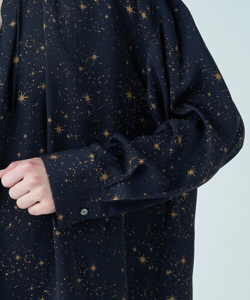 BALLSEY / 長袖ブラウス/36/コットン/BLK/無地/11-01-81-01010 Ballsey（ボールジィ） 長袖ブラウス 36 ブラック レディース