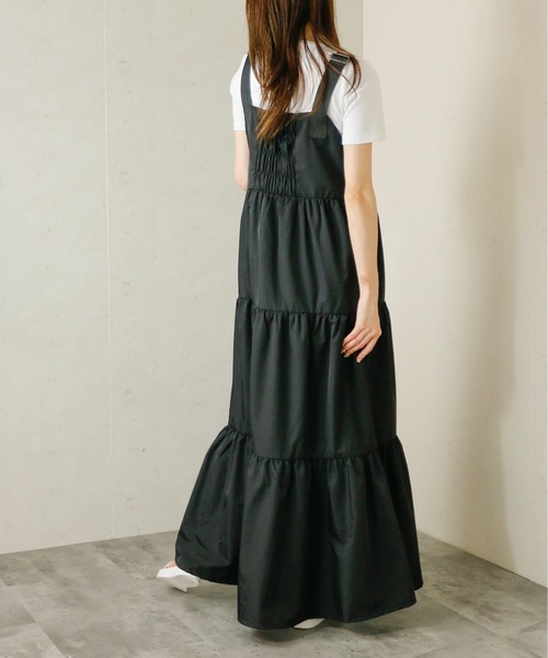「Per sist ence」 キャミソールワンピース FREE カーキ レディース_画像7