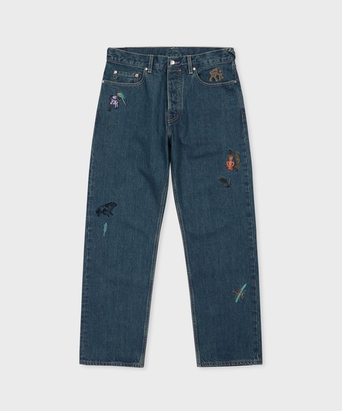 paul smith 刺繍デニム Paul Smith（ポール・スミス） ジーンズ Little Beasts” エンブ