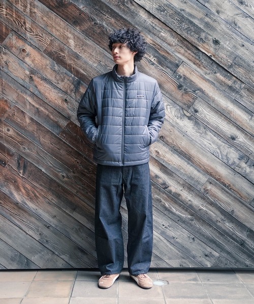 スマホショルダー ブルゾン アウター 「RAGGED MOUNTAIN/ラギットマウンテン」DURHAM/ダラム 中綿 フルジップ スタンドカラー ジャケット エコダウン | ragged mountain | 13
