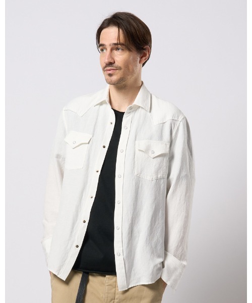 シャツ western shirt メンズの画像