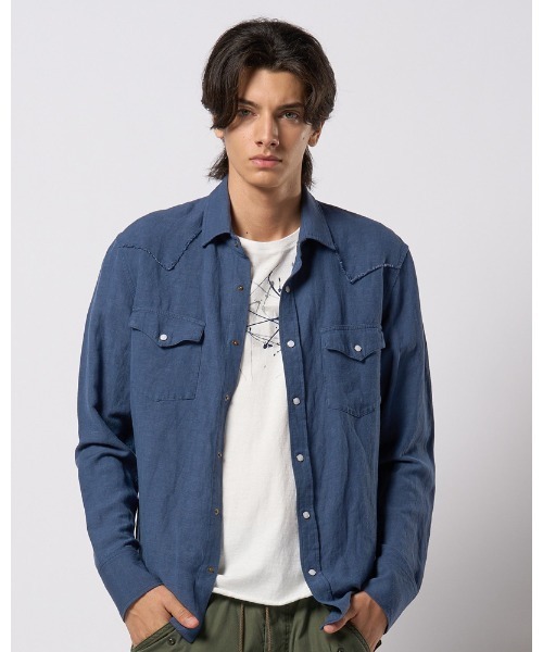 シャツ western shirt メンズの画像