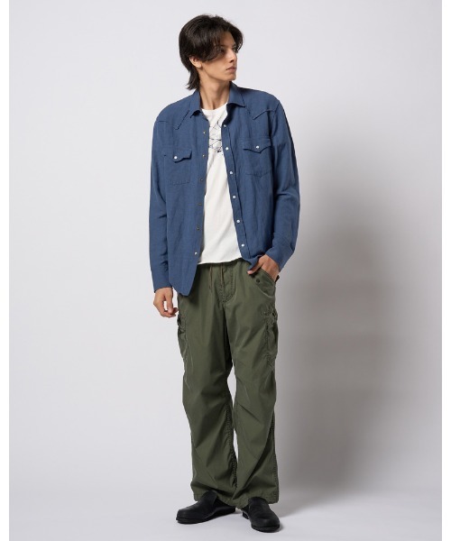 シャツ western shirt メンズの画像
