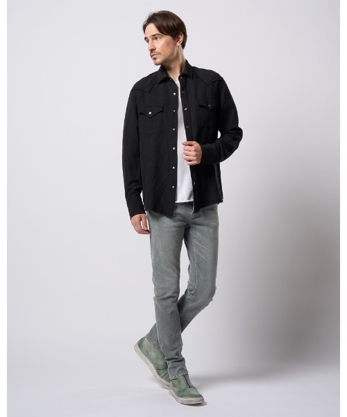 シャツ western shirt メンズの画像