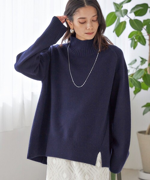 SHIPS（シップス） ニット セーター 「手洗い可能」ウール カシミヤ